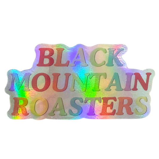 Sticker - 3” Black Mountain Rainbow