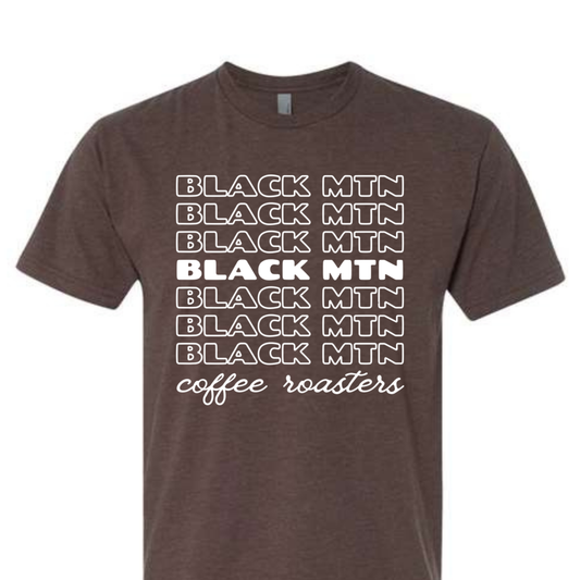 Black Mountain Roasters: The Stacked Tee | Brown